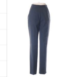 Like new, tapered, pleated wool blend pants